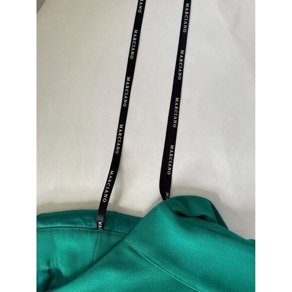 NWT Marciano Los Angeles Women's Romper Green Sleeveless Full Zip Size 2 - Picture 12 of 14
